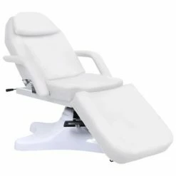 VidaXL Table de massage Blanc 180x62x(86,5-118) cm