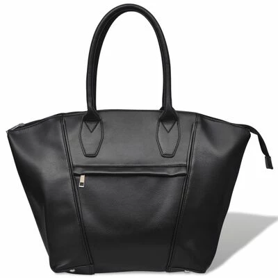 Sac à main carré noir 1 Sac à main carré noir