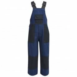 VidaXL Salopette à bavette pour enfants Taille 122 / 128 Bleu