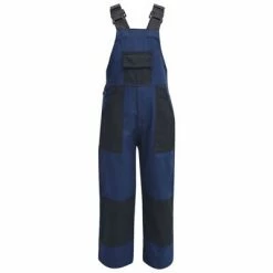 VidaXL Salopette à bavette pour enfants Taille 134 / 140 Bleu