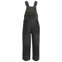 VidaXL Salopette à bavette pour enfants Taille 98 / 104 Gris