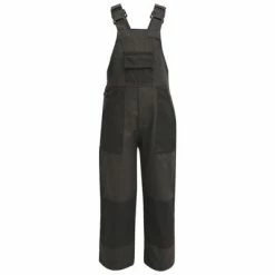 VidaXL Salopette à bavette pour enfants Taille 110 / 116 Gris