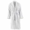 VidaXL Peignoir unisexe Terry 100 % Coton Blanc S