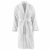 VidaXL Peignoir unisexe Terry 100 % Coton Blanc XL