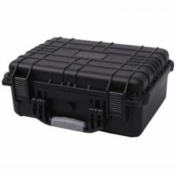 VidaXL Boîte de protection pour équipement 40,6 x 33 x 17,4 cm noir