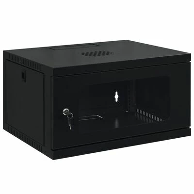 VidaXL Coffret de réseau mural 6U 19" IP20 550 x 450 x 368 mm 1 VidaXL Coffret de réseau mural 6U 19" IP20 550 x 450 x 368 mm