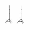VidaXL Supports de lumière 2 pcs Hauteur 78-210 cm