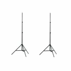 VidaXL Supports de lumière 2 pcs Hauteur 78-210 cm