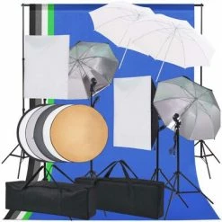 VidaXL Kit d'éclairage de studio photo
