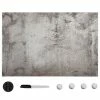 VidaXL Tableau noir magnétique mural Verre 60x40 cm