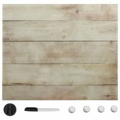 VidaXL Tableau noir magnétique mural Verre 40x40 cm