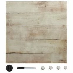 VidaXL Tableau noir magnétique mural Verre 60x60 cm