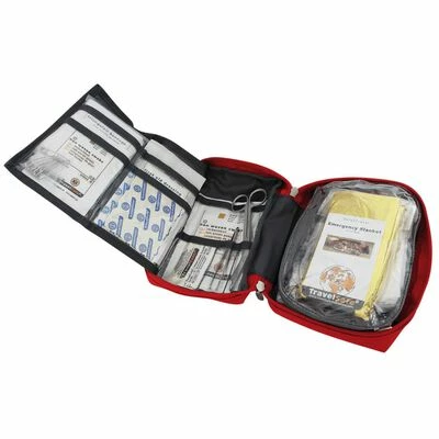 Travelsafe Trousse de premiers soins 57 pcs Globe Tour Rouge 1 Travelsafe Trousse de premiers soins 57 pcs Globe Tour Rouge