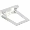 DESQ Support pour ordinateur portable 23x20,5x7,3 cm Aluminium
