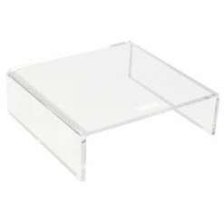 DESQ Socle pour moniteur Acrylique Transparent 22 x 20 x 7 cm