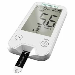 Medisana Lecteur de glycémie MediTouch 2 Blanc mmol/L