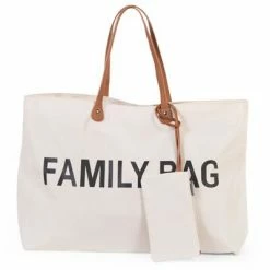 CHILDHOME Sac à couches Family Bag Blanc cassé