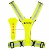 Pure2Improve Gilet de course à LED réfléchissant Jaune