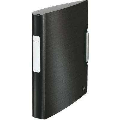 Leitz Classeur à anneaux 4DR Noir 30 mm PP 1 Leitz Classeur à anneaux 4DR Noir 30 mm PP