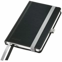 Leitz Carnet Style A6 réglure Noir
