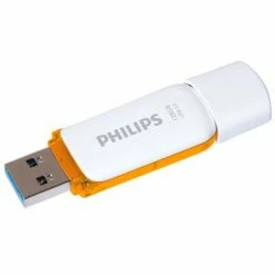 Philips Clé USB 3.0 Snow 128 Go Blanc et orange