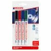 Edding Marqueurs à CD/DVD/BD 4 pcs Multicolore 8400
