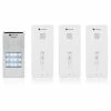 Smartwares Système d'interphone audio 3 appartements 20,5x8,6x2,1 cm
