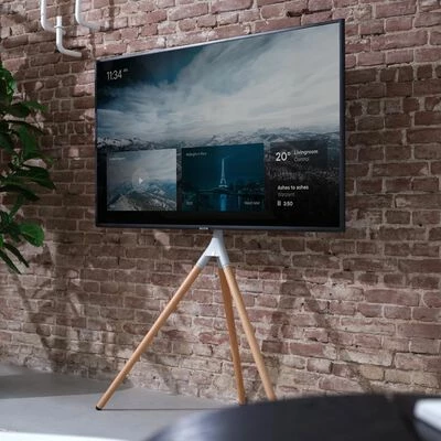 One For All Support TV à trépied 32"-65" Marron clair 2 One For All Support TV à trépied 32"-65" Marron clair – Image 2