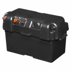 ProPlus Bac à batterie avec USB et voltmètre 35x18x20 cm