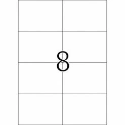 HERMA Étiquettes permanentes PREMIUM A4 105x74 mm 200 Feuilles