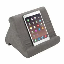 Orange Donkey Oreiller porte-tablette Mousse Gris