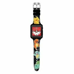 Accutime Montre intelligente pour enfants Pokémon Noir