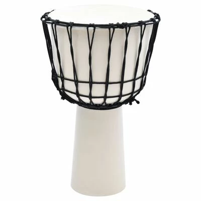 VidaXL Tambour djembé avec tension de corde 12" Peau de chèvre 1 VidaXL Tambour djembé avec tension de corde 12" Peau de chèvre