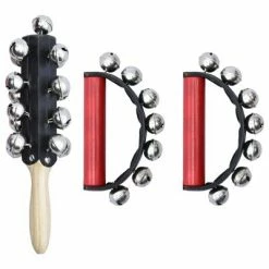 VidaXL Ensemble de percussion 3 pcs Bois