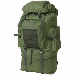 VidaXL Sac à dos en style d'armée XXL 100 L Vert