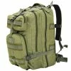 VidaXL Sac à dos en style militaire 50 L Vert olive