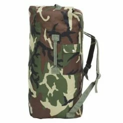 VidaXL Sac de sport en style militaire 85 L Camouflage