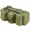 VidaXL Sac de sport style militaire 3-en-1 90 L Vert olive