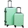 VidaXL Ensemble de valises rigides 2 pcs Menthe ABS