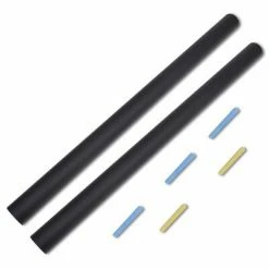 Tableau autocollant avec craies, Toile murale 0,6 x 3m 2 rouleaux