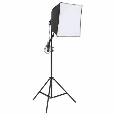 VidaXL Kit d'éclairage de studio photo avec table de prise de photos 2 VidaXL Kit d'éclairage de studio photo avec table de prise de photos – Image 2