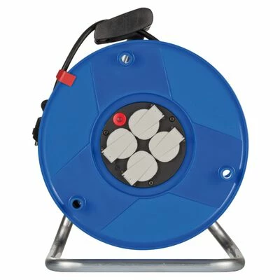 Brennenstuhl Enrouleur de câble Garant Bleu 50 m 2 Brennenstuhl Enrouleur de câble Garant Bleu 50 m – Image 2