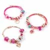 Make it real Kit de fabrication bracelets 27pcs Halo Charms Think Pink