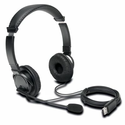Kensington Casque audio Hi-Fi USB avec microphone 1 Kensington Casque audio Hi-Fi USB avec microphone