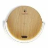 Livoo Lampe de chevet tactile 2 en 1 10 W Bois