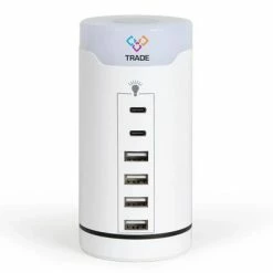 Livoo Station de charge USB et type C Blanc