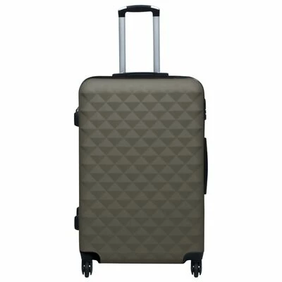 VidaXL Valise rigide Anthracite ABS 2 VidaXL Valise rigide Anthracite ABS – Image 2