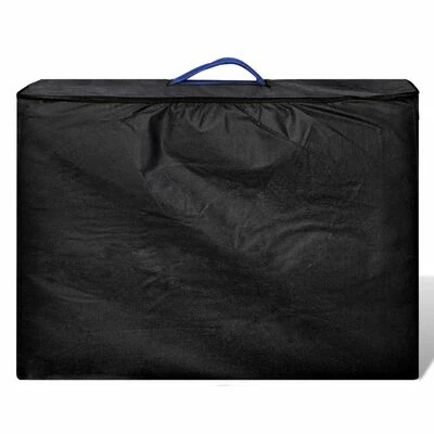 VidaXL Table pliable de massage Bleu 4 zones avec cadre en aluminium 3 VidaXL Table pliable de massage Bleu 4 zones avec cadre en aluminium – Image 3