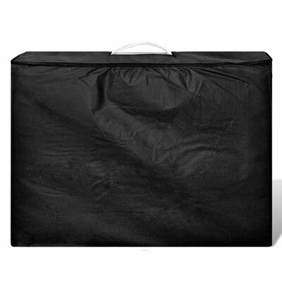 VidaXL Table pliable de massage Blanc crème 4 zones au cadre aluminium 3 VidaXL Table pliable de massage Blanc crème 4 zones au cadre aluminium – Image 3