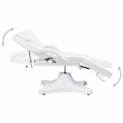 VidaXL Table de massage Blanc 180x62x(86,5-118) cm -Autres Soldes image 3 110261